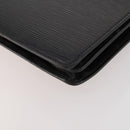 LOUIS VUITTON Epi Serviette Conseiller Briefcase Black M54422 LV Auth BA10821-17