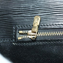 LOUIS VUITTON Epi Serviette Conseiller Briefcase Black M54422 LV Auth BA10821-24