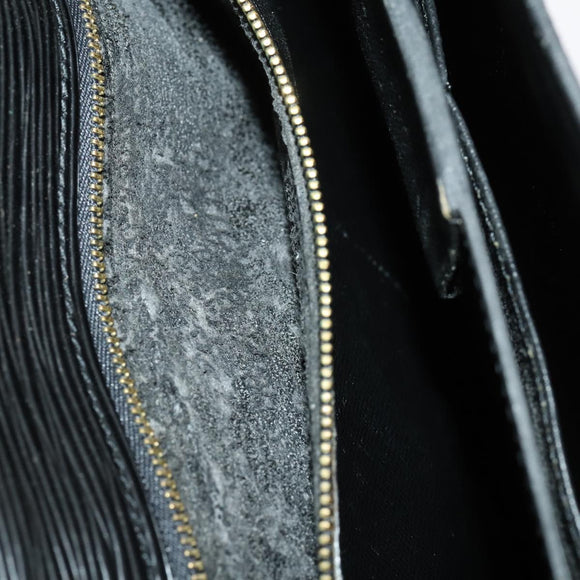 LOUIS VUITTON Epi Serviette Conseiller Briefcase Black M54422 LV Auth BA10821