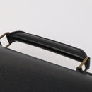 LOUIS VUITTON Epi Serviette Conseiller Briefcase Black M54422 LV Auth BA10821-14