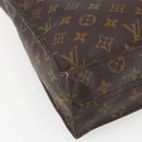 LOUIS VUITTON Monogram Sac Plat Hand Bag M51140 LV Auth BA10825-14