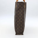 LOUIS VUITTON Monogram Sac Plat Hand Bag M51140 LV Auth BA10825-3