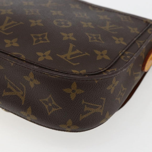 LOUIS VUITTON Monogram Saint Cloud GM Shoulder Bag M51242 LV Auth BA10829