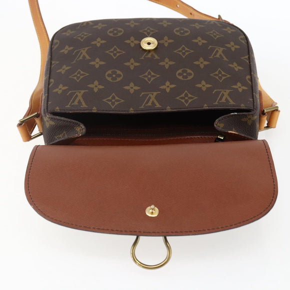 LOUIS VUITTON Monogram Saint Cloud GM Shoulder Bag M51242 LV Auth BA10829