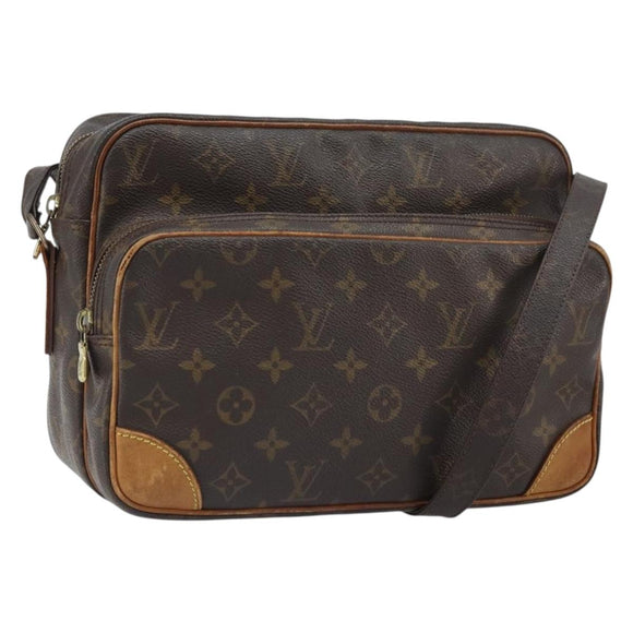 LOUIS VUITTON Monogram Nile Shoulder Bag M45244 LV Auth BA10834