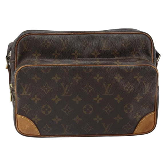 LOUIS VUITTON Monogram Nile Shoulder Bag M45244 LV Auth BA10834