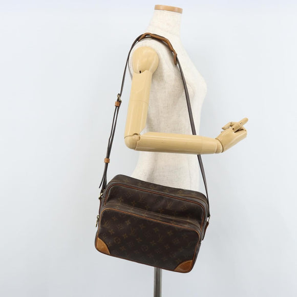 LOUIS VUITTON Monogram Nile Shoulder Bag M45244 LV Auth BA10834