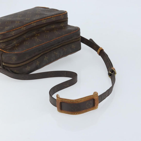 LOUIS VUITTON Monogram Nile Shoulder Bag M45244 LV Auth BA10834