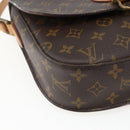 LOUIS VUITTON Monogram Saint Cloud GM Shoulder Bag M51242 LV Auth BA10836-16