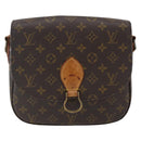 LOUIS VUITTON Monogram Saint Cloud GM Shoulder Bag M51242 LV Auth BA10836-13