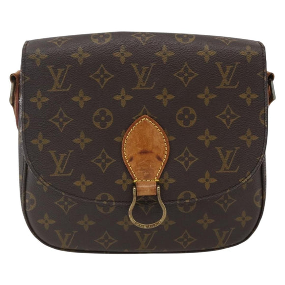 LOUIS VUITTON Monogram Saint Cloud GM Shoulder Bag M51242 LV Auth BA10836