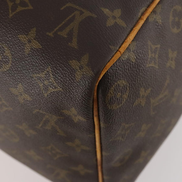 LOUIS VUITTON Monogram Keepall 45 Boston Bag M41428 LV Auth BA10838