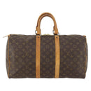 LOUIS VUITTON Monogram Keepall 45 Boston Bag M41428 LV Auth BA10838-2