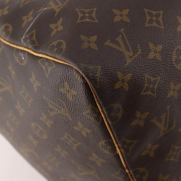 LOUIS VUITTON Monogram Keepall 55 Boston Bag M41424 LV Auth BA10839