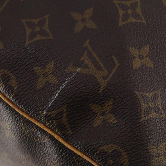 LOUIS VUITTON Monogram Keepall 55 Boston Bag M41424 LV Auth BA10839