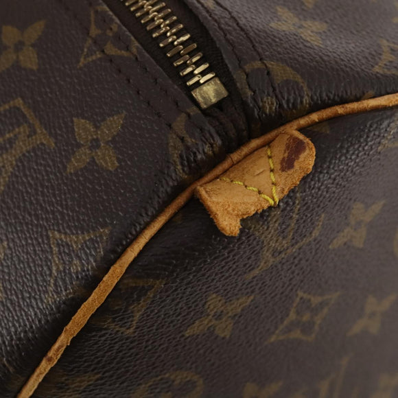 LOUIS VUITTON Monogram Keepall 55 Boston Bag M41424 LV Auth BA10839
