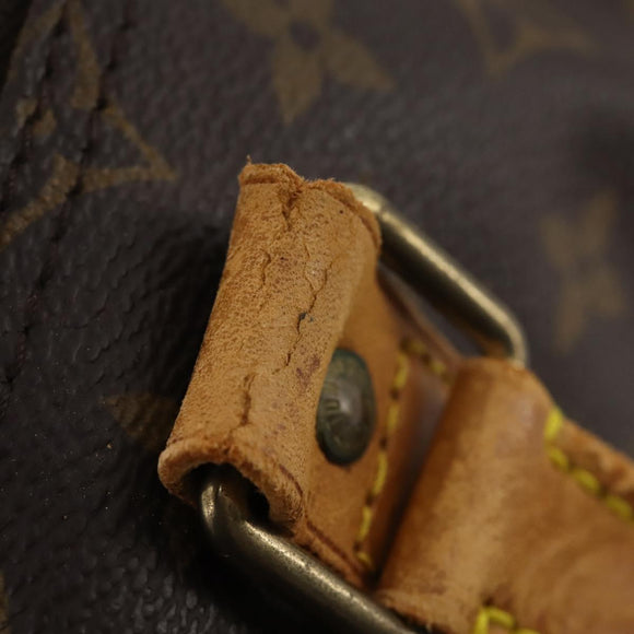 LOUIS VUITTON Monogram Keepall 55 Boston Bag M41424 LV Auth BA10839