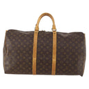 LOUIS VUITTON Monogram Keepall 55 Boston Bag M41424 LV Auth BA10839-13