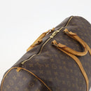 LOUIS VUITTON Monogram Keepall 55 Boston Bag M41424 LV Auth BA10839-6