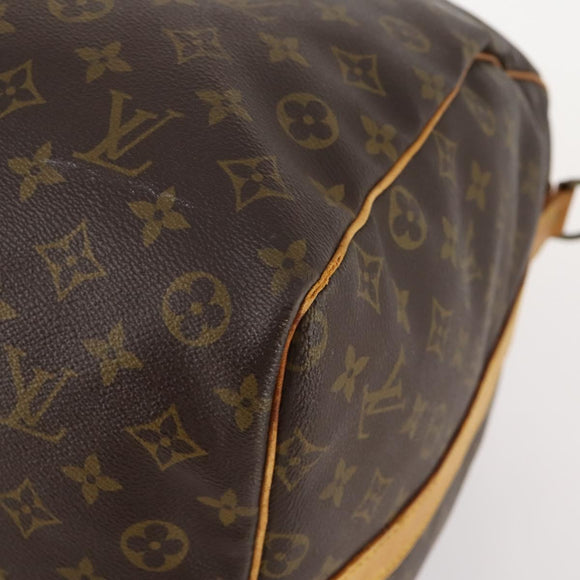 LOUIS VUITTON Monogram Keepall Bandouliere 60 Boston Bag M41412 LV Auth BA10840