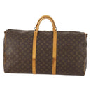 LOUIS VUITTON Monogram Keepall Bandouliere 60 Boston Bag M41412 LV Auth BA10840-13