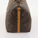 LOUIS VUITTON Monogram Keepall Bandouliere 60 Boston Bag M41412 LV Auth BA10840-4