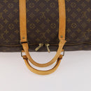 LOUIS VUITTON Monogram Keepall Bandouliere 60 Boston Bag M41412 LV Auth BA10840-7