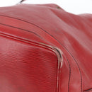 LOUIS VUITTON Epi Noe Shoulder Bag Red M44007 LV Auth BA10844-9
