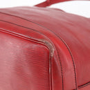 LOUIS VUITTON Epi Noe Shoulder Bag Red M44007 LV Auth BA10844-15