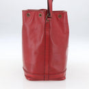 LOUIS VUITTON Epi Noe Shoulder Bag Red M44007 LV Auth BA10844-3