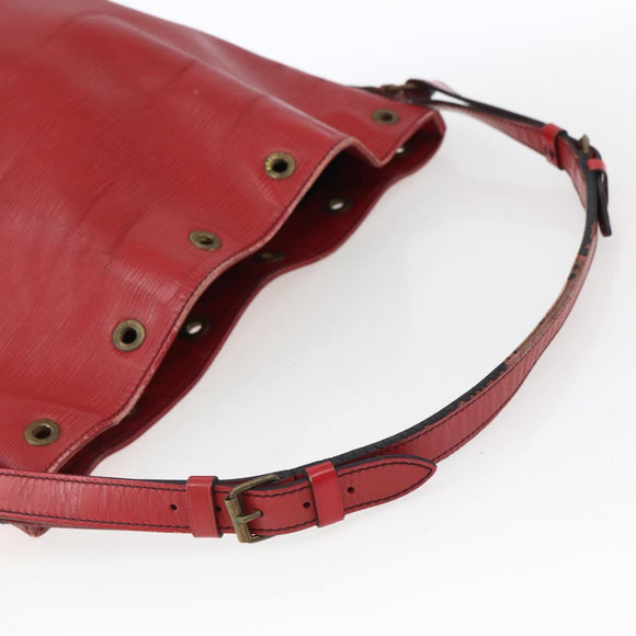 LOUIS VUITTON Epi Noe Shoulder Bag Red M44007 LV Auth BA10844