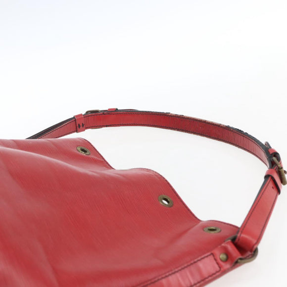 LOUIS VUITTON Epi Noe Shoulder Bag Red M44007 LV Auth BA10844