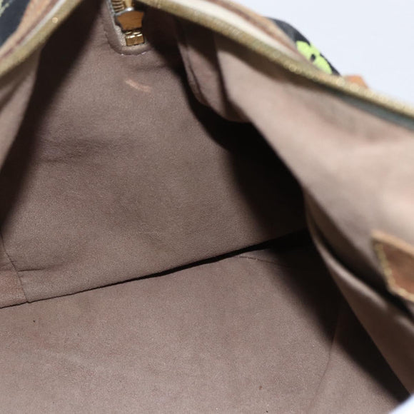 LOUIS VUITTON Monogram Multicolor Courtney MM Bag 2way Black M45642 Auth BA10845