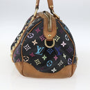 LOUIS VUITTON Monogram Multicolor Courtney MM tas 2-way zwart M45642 Auth BA10845-3