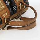 LOUIS VUITTON Monogram Multicolor Courtney MM tas 2-way zwart M45642 Auth BA10845-7