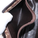 Christian Dior Trotter Canvas Shoulder Bag Beige Gold Auth BA10847-21