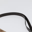 Christian Dior Trotter Canvas Shoulder Bag Beige Gold Auth BA10847-8