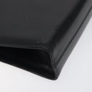 Salvatore Ferragamo Shoulder Bag Leather Black Gold Auth BA1085-16