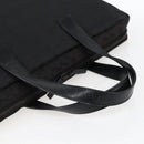 CHANEL New Travel Line Hand Bag Nylon Black CC Auth BA10852-7