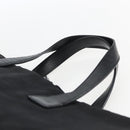 CHANEL New Travel Line Hand Bag Nylon Black CC Auth BA10852-8