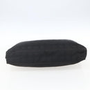 CHANEL New Travel Line Hand Bag Nylon Black CC Auth BA10852-9