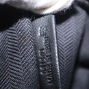 LOEWE Clutch Bag Canvas Blue Gold Auth BA10855-12