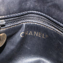 CHANEL Matelasse Waist Bag Leather Black Gold CC Auth BA10856-20