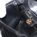 CHANEL Matelasse Waist Bag Leather Black Gold CC Auth BA10856-22