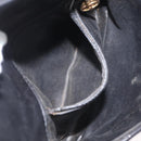 CHANEL Matelasse Waist Bag Leather Black Gold CC Auth BA10856-24