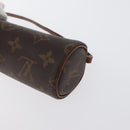LOUIS VUITTON Monogram Papillon Pouch LV Auth BA10857-17