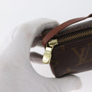 LOUIS VUITTON Monogram Papillon Pouch LV Auth BA10857-9