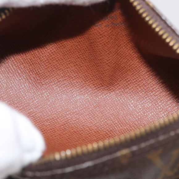 LOUIS VUITTON Monogram Papillon Pouch LV Auth BA10857