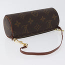 LOUIS VUITTON Monogram Papillon Pouch LV Auth BA10857-6