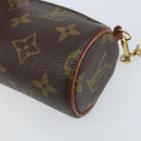 LOUIS VUITTON Monogram Papillon Pouch LV Auth BA10858-9
